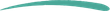 A horizontal, slightly curved brushstroke in teal.
