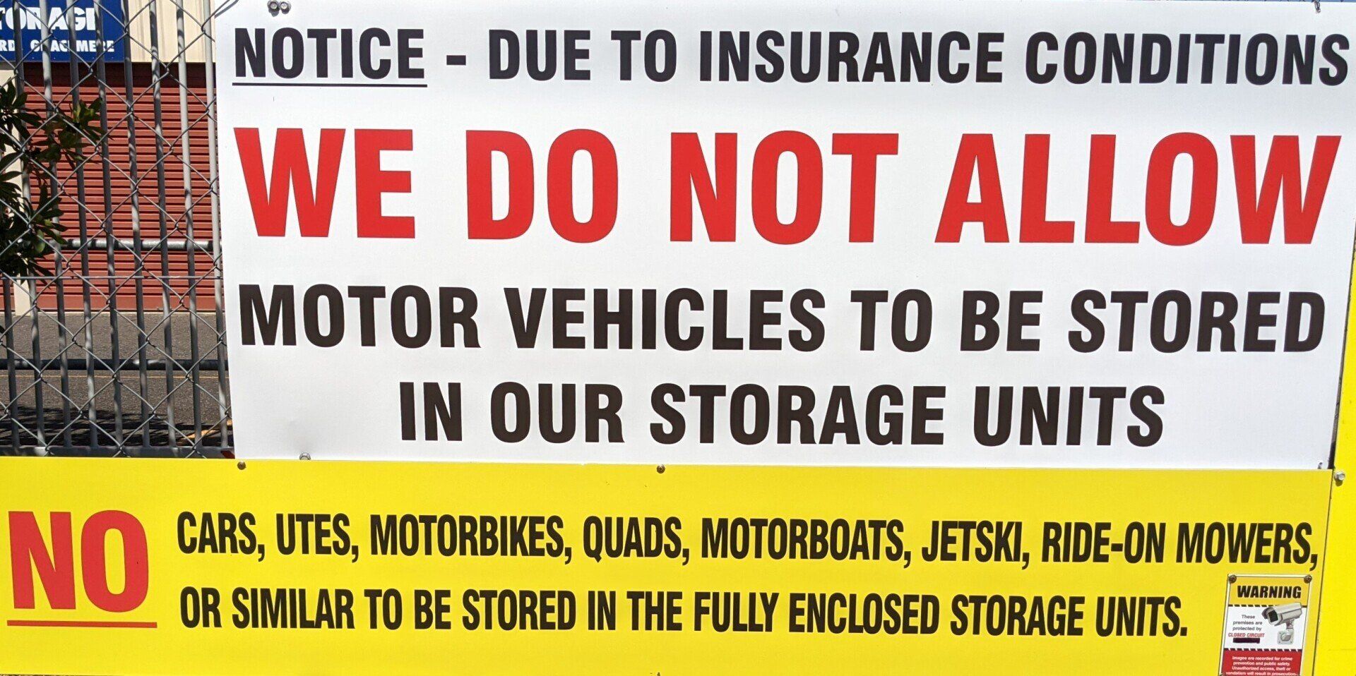 johnson road self storage gracemere car in the storage unit
