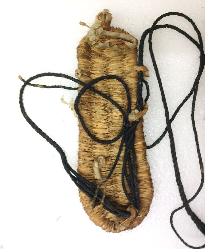 Armeria Reale di Torino - Sandali giapponesi (waraji) - Degrado fibre - Prima