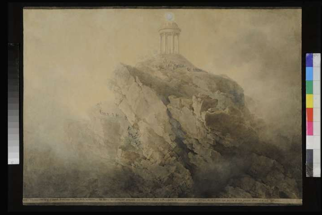 Galleria d’Arte Moderna di Torino Bagetti G.P. “Allegoria napoleonica” (1801 ca.) Acquerello e tempera su carta prima del restauro
