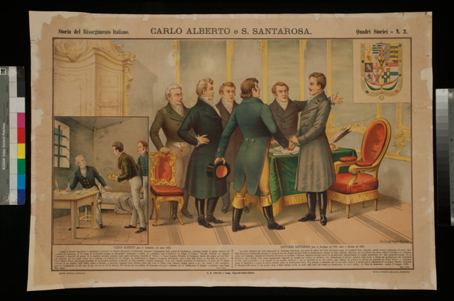 Savigliano (CN) Museo Civico Litografia su carta Dopo il restauro Recto