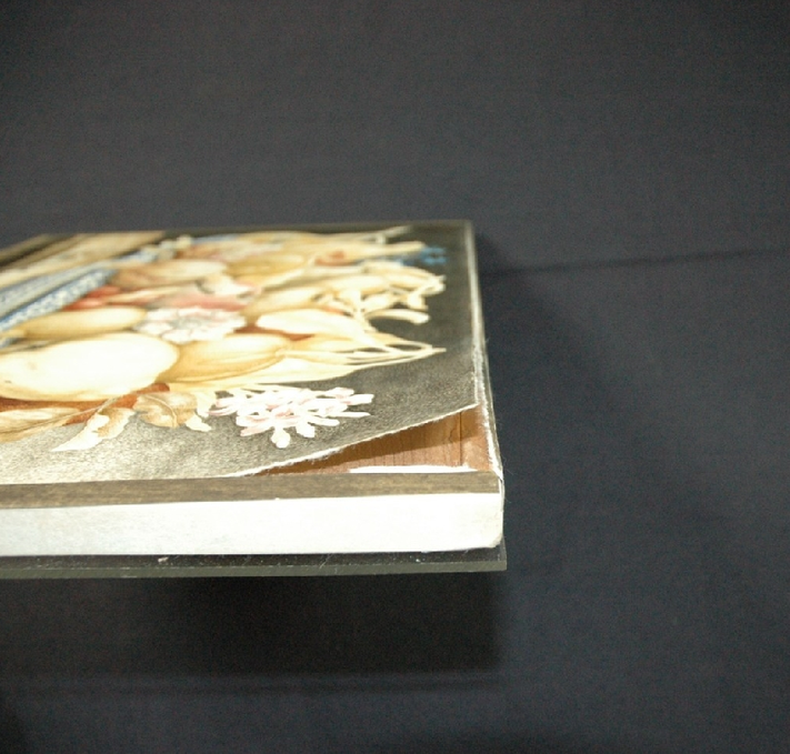 Collezione privata - Torino- O. Monfort - Dipinto su pergamena - Prima