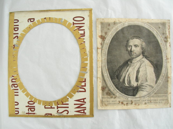 Galleria Sabauda di Torino Subleyras P. Ritratto dell’abate Tacchetti Acquaforte su carta Durante il restauro