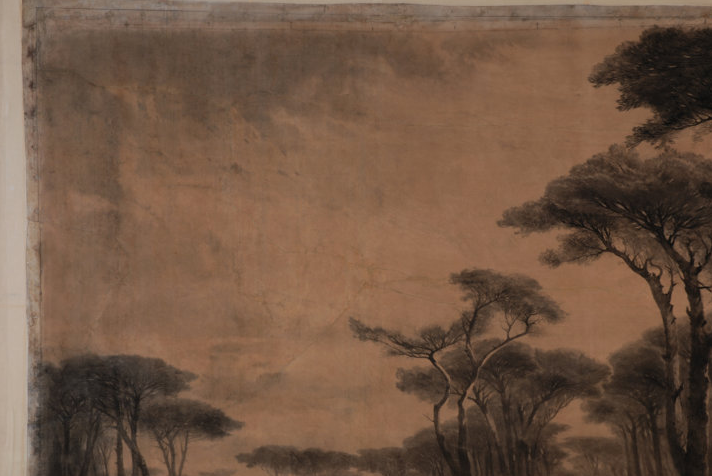 Galleria d’Arte Moderna di Torino Perotti E. La pineta di Ostia Dopo il restauro