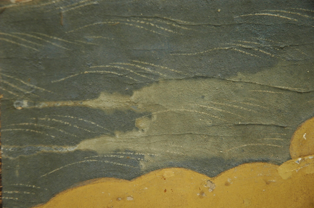 Museo d’Arte Orientale di Torino Paravento giapponese Prima del restauro
