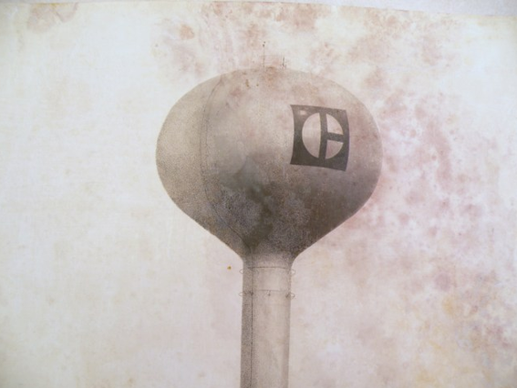 Collezione privata Bernd Becher Water towers Stampa alla gelatina bromuro d’argento su carta baritata Dopo il restauro