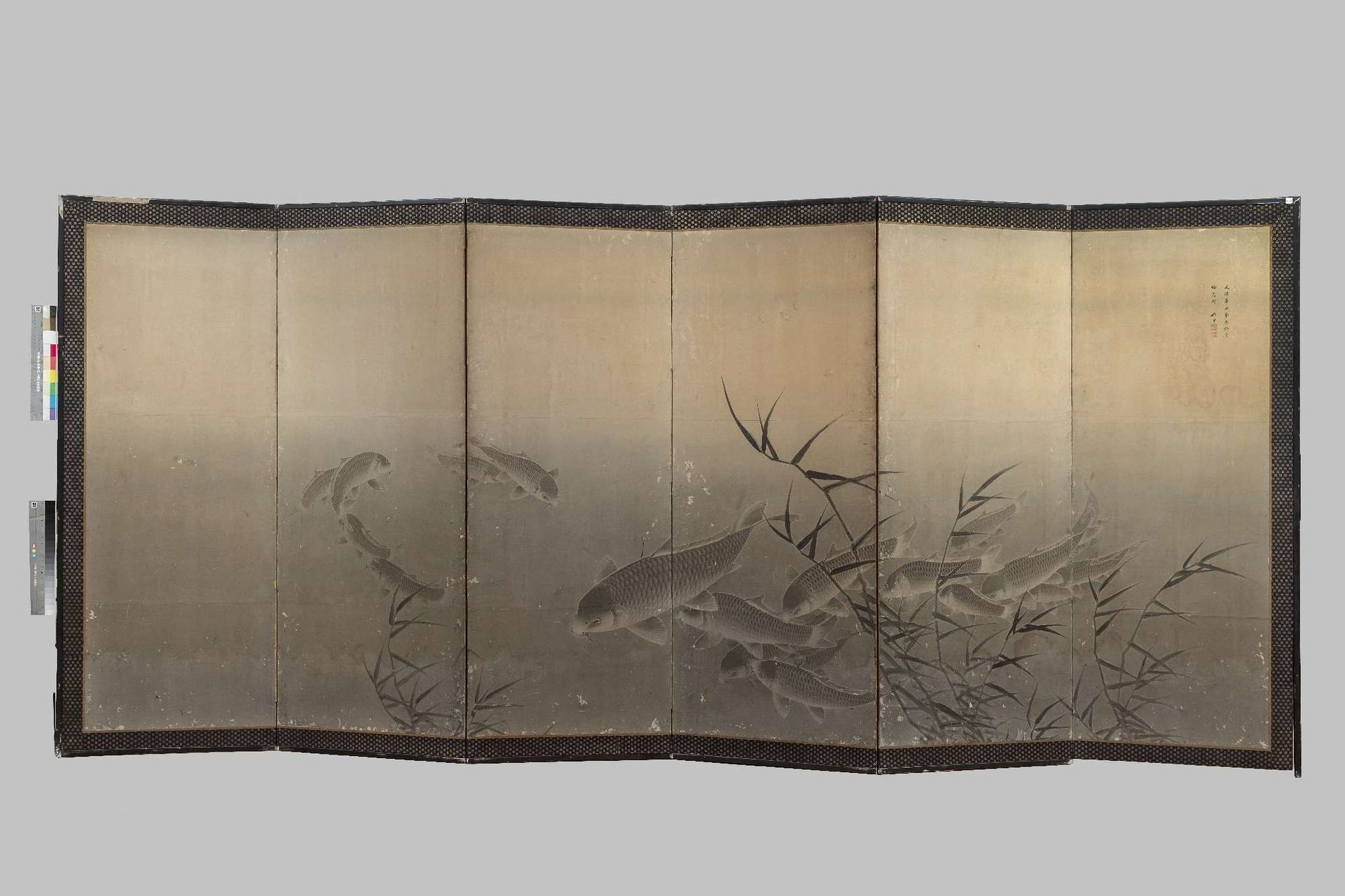 opera di carta orientale restaurata Soseishi Torino