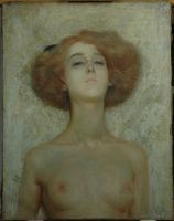 Collezione privata - Torino- G. B.Carpanetto - Disegno a carboncino su carta- Durante - Foderatura totale su asse