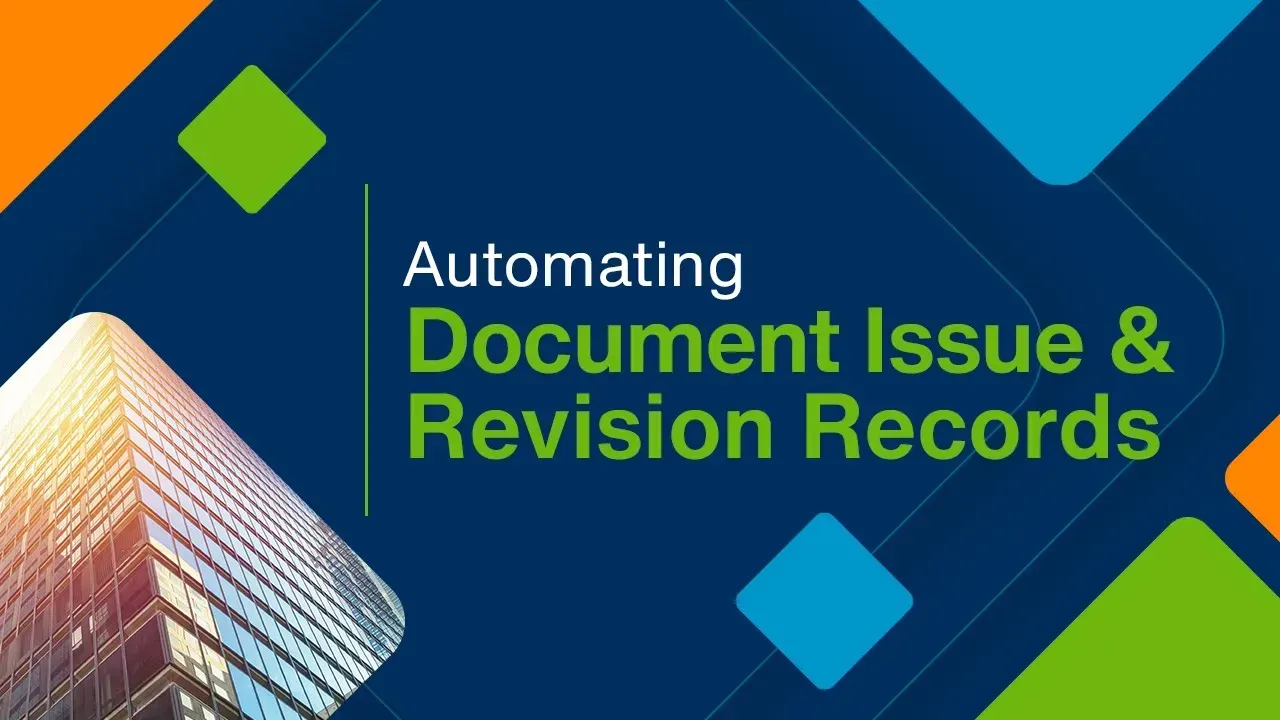 Automating Document Issue & Revision Records in Revit