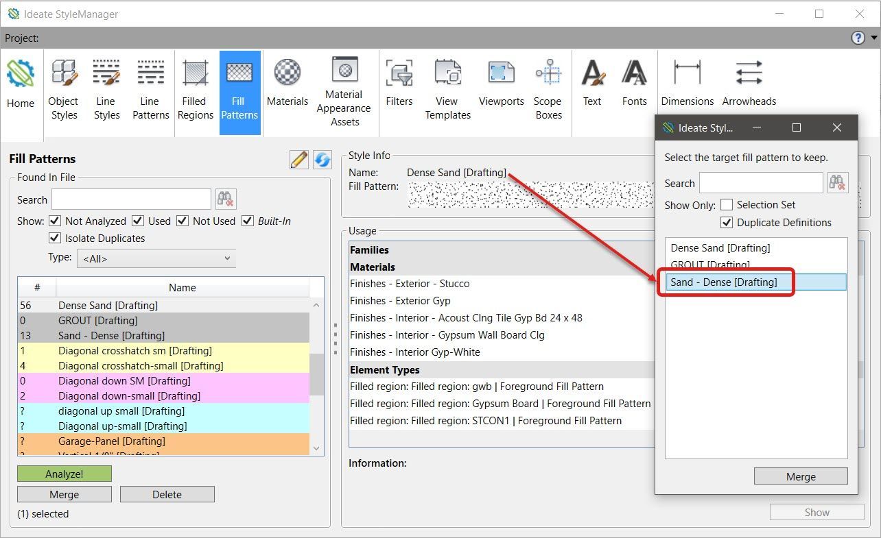 Manage Revit Styles