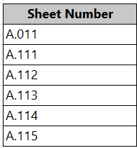 Renumbering Sheets