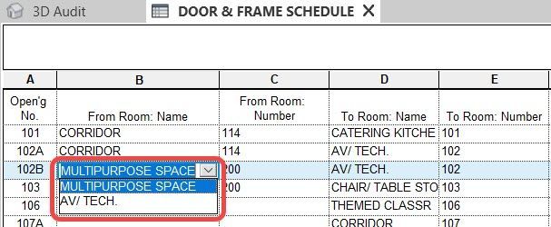 Renumbering Doors