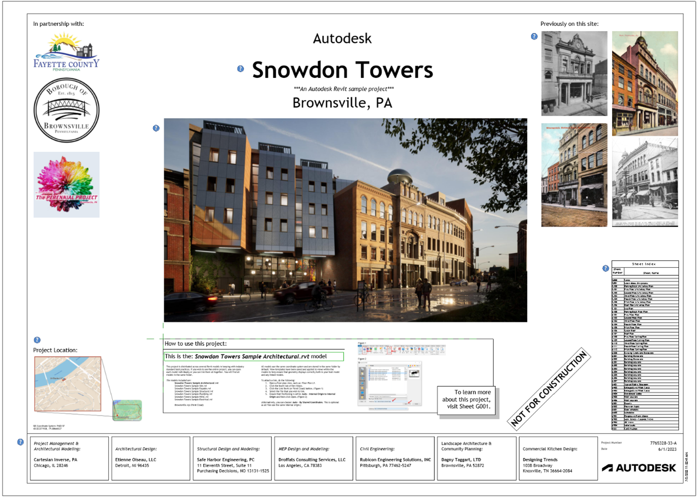 Paul F Aubin - Ideate StyleManager - Snowdon Towers - Revit 2024