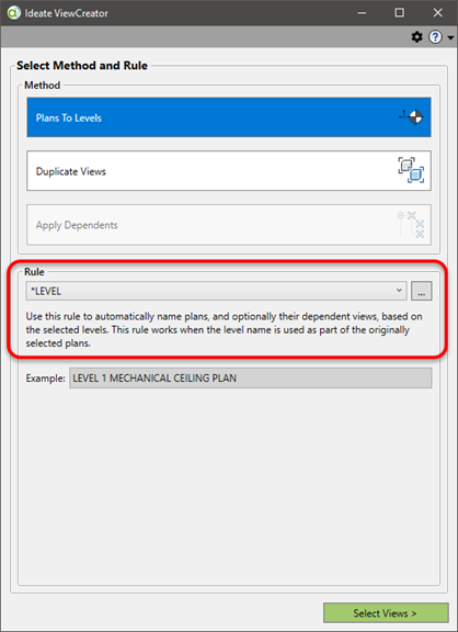 Creating Plan Views
