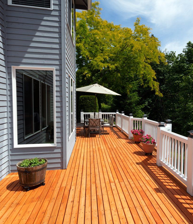 Modern House with Deck