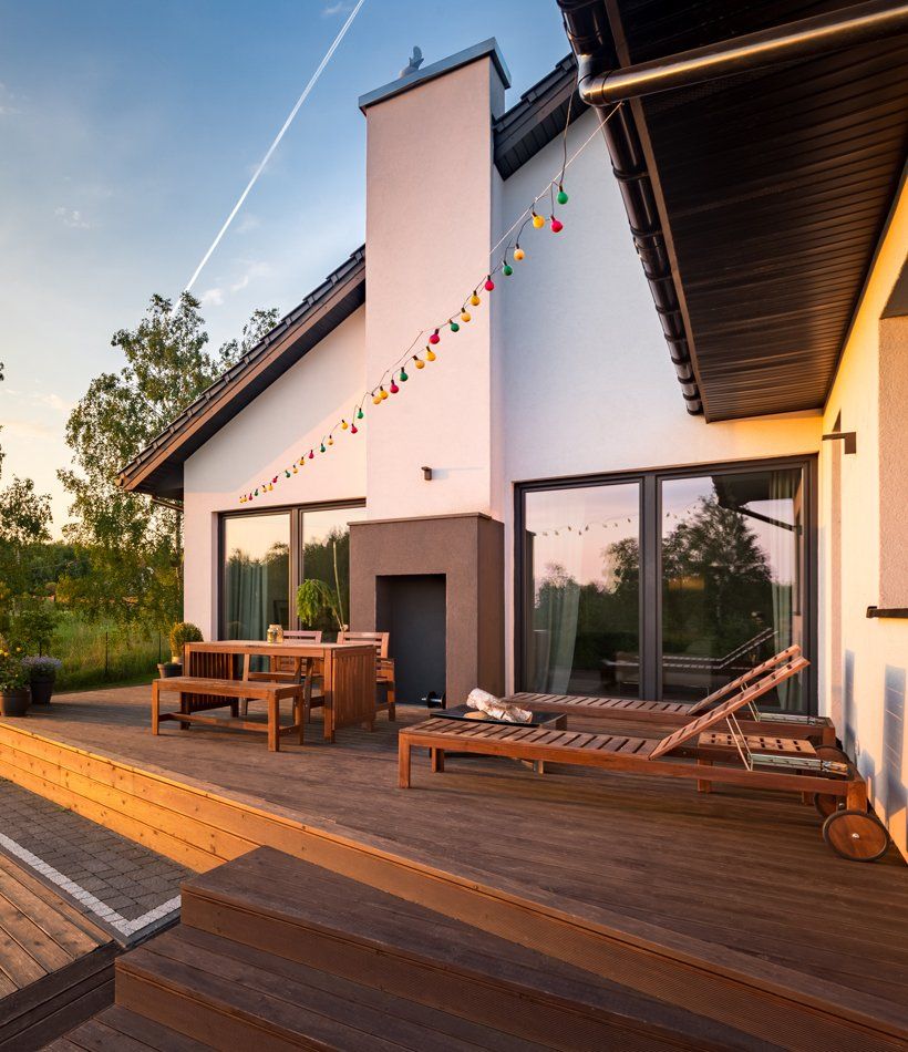 Modern House with Patio