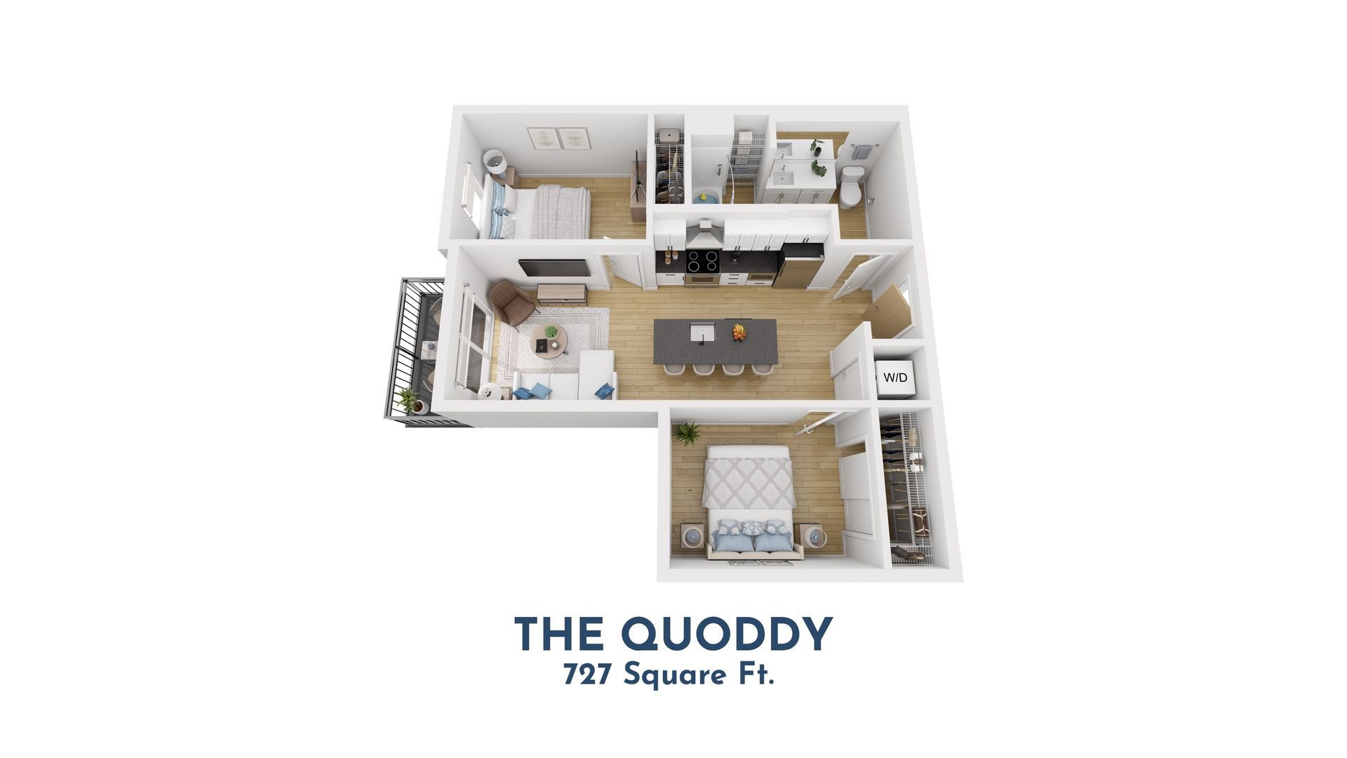 Apartment 2 Bedroom Plan