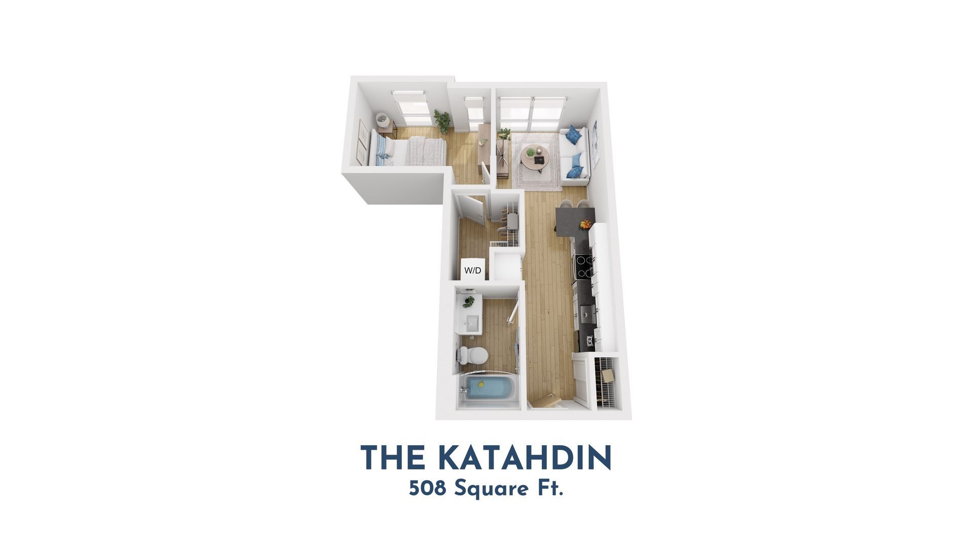 Affordable Apartment 1 Bedroom Plan