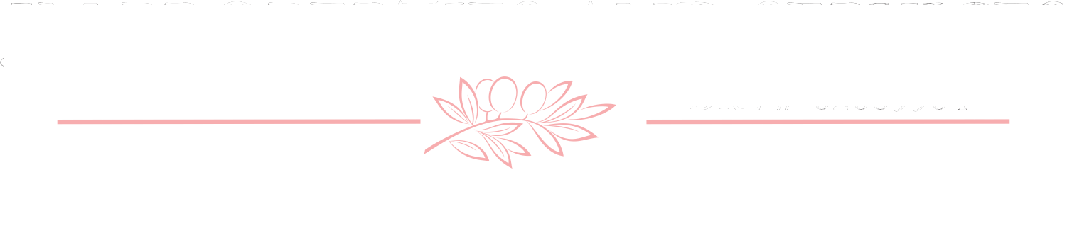 A pink line with a flower on it on a white background.