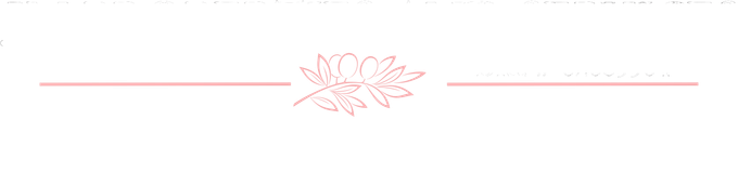 A pink line with a flower on it on a white background.