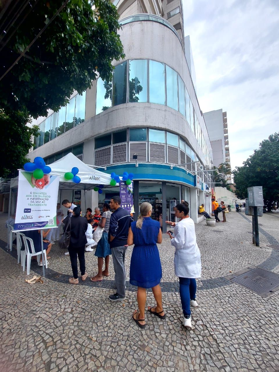 AMBEC atende população 60+ em evento de prevenção ao diabetes no Rio de ...