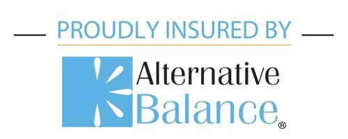 Proudly insured by Alternative Balance