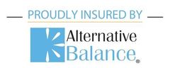 Proudly insured by Alternative Balance