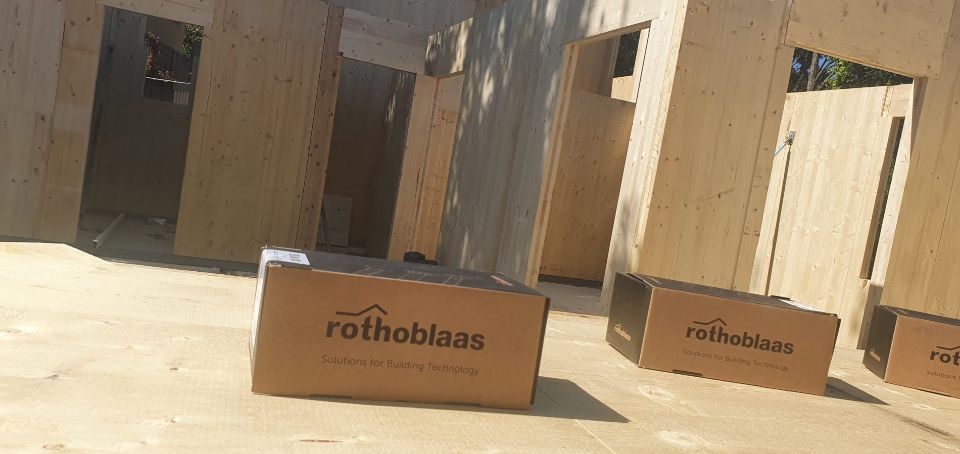 scatole di materiale per casa in legno lamellare