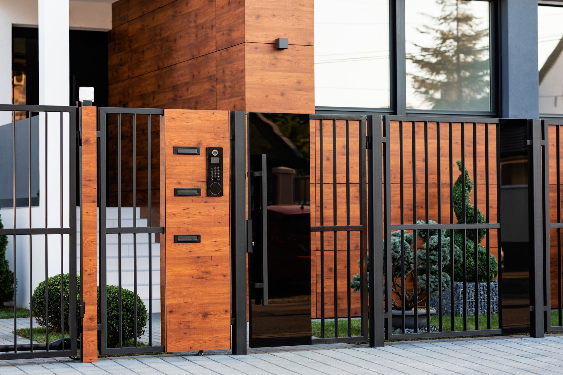 a professionally installed fence.