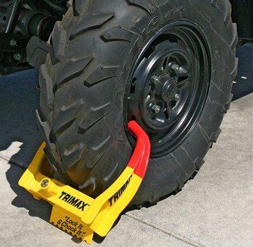 ATV Four-Wheeler Clamp — Naples, FL — Speedy Locksmiths ATV Four-Wheeler Clamp — Naples, FL — Speedy Locksmiths