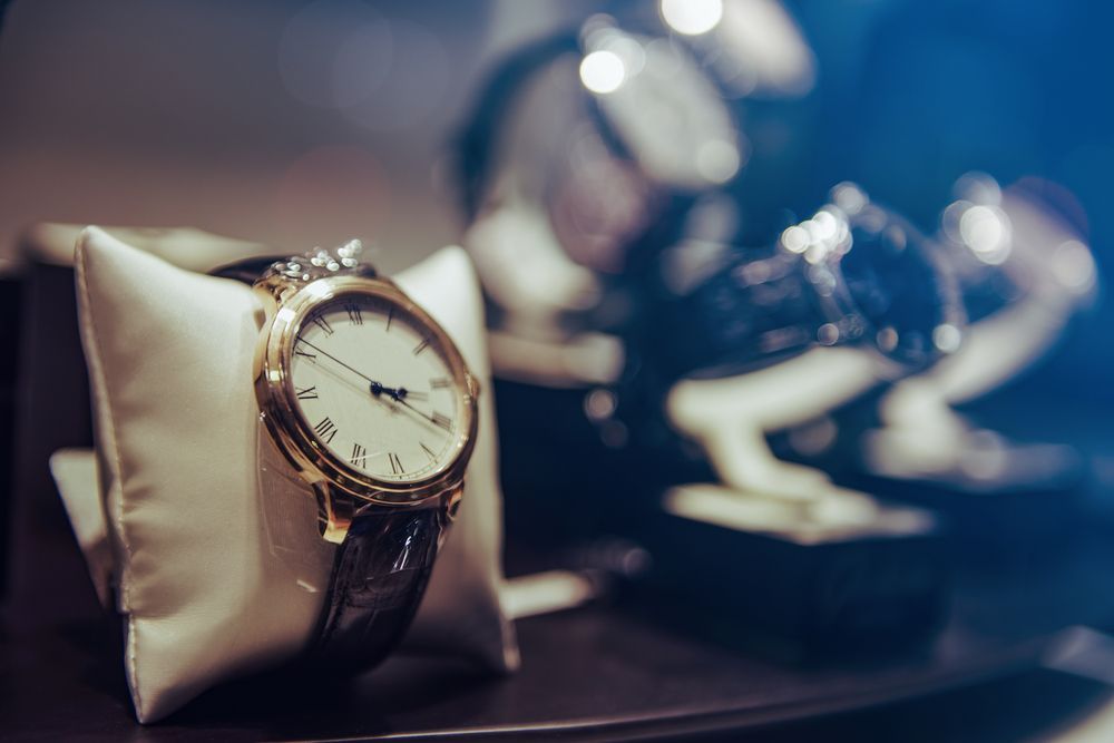 A Close Up of a Watch on a Pillow on a Table — K. Smith & Son Jewellers In Caloundra, QLD
