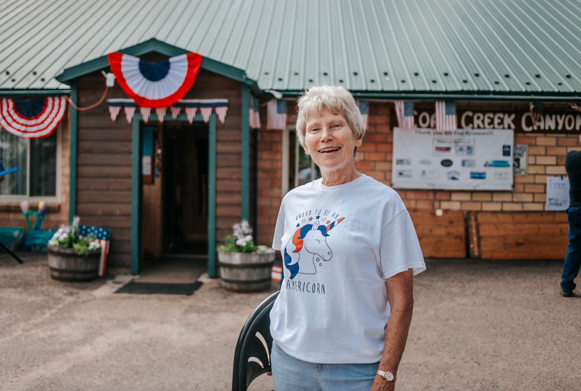 CCCIA hall on 4th of July