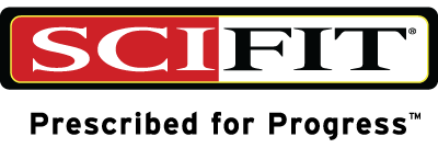 SCI FIT logo in red and black with "Prescribed for Progress."
