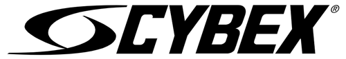 CYBEX logo in black on a white background, featuring a stylized "S" and the brand name.