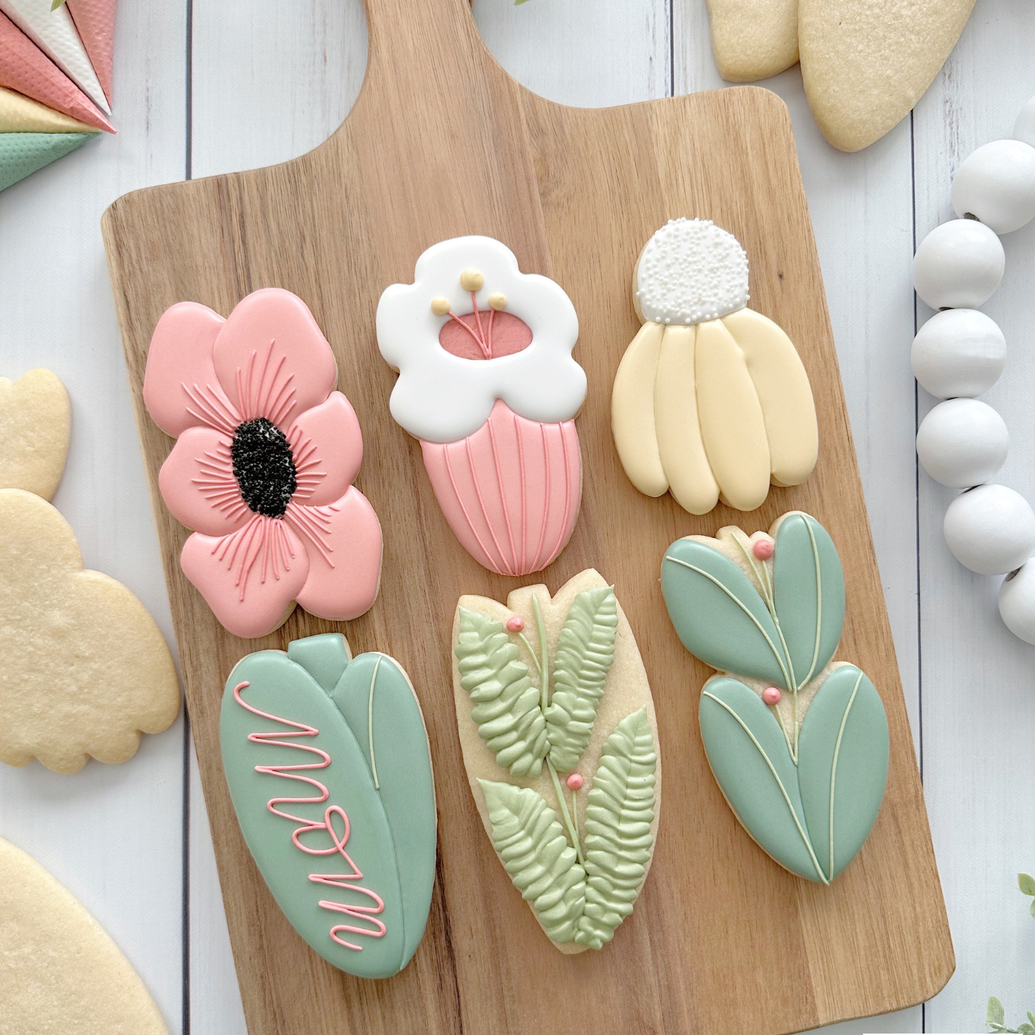 Floral Sugar Cookies