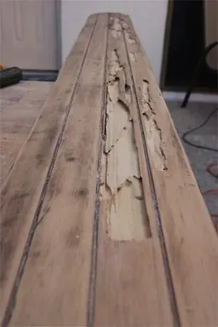 Damaged Wood — Davies, FL — Atlas Billiards