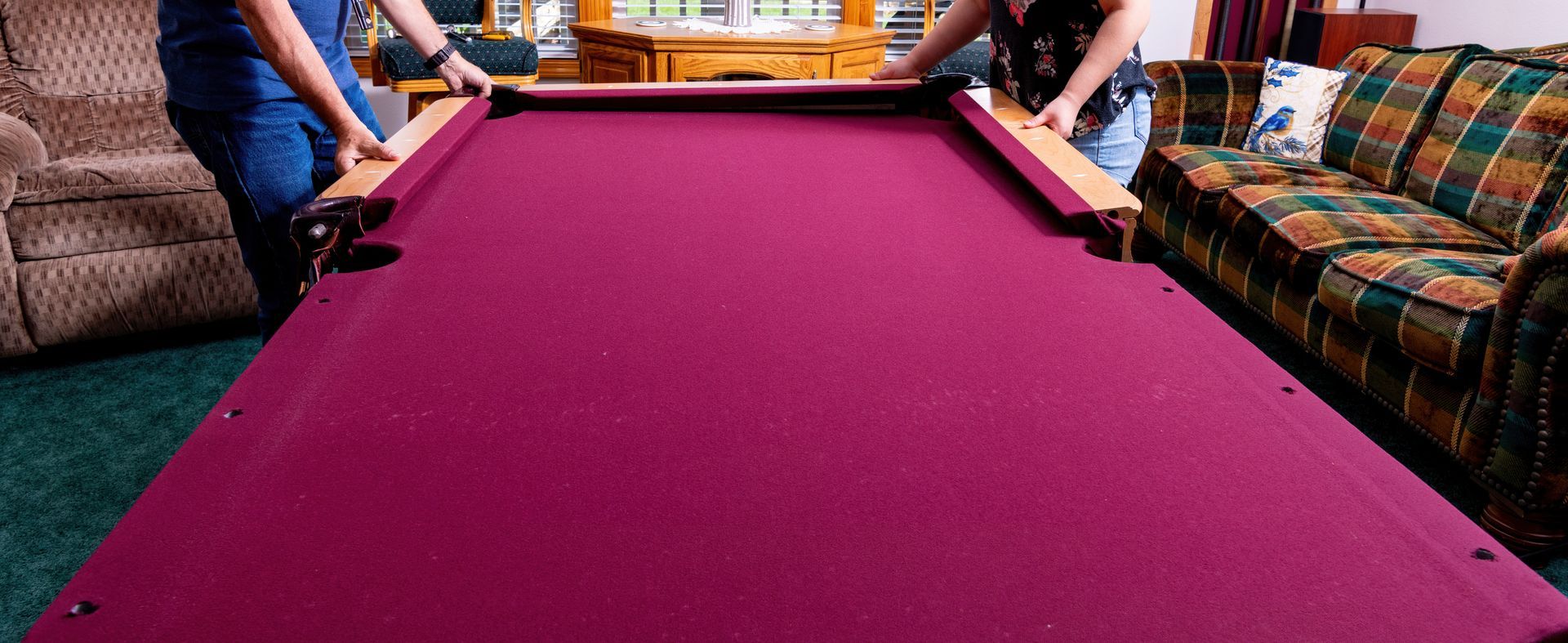 Pool table Assembly