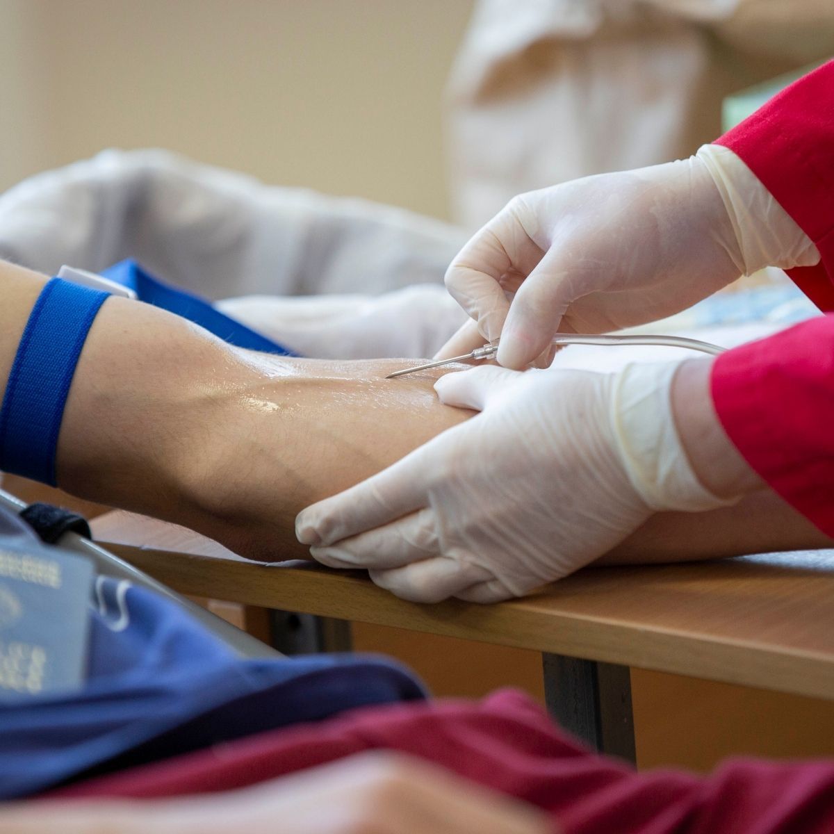 IV therapy drip session in Hewitt, TX