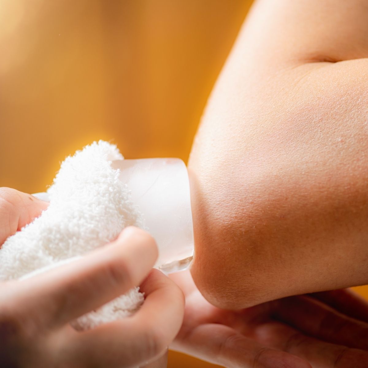 Cryotherapy session at a Hewitt, TX medical spa