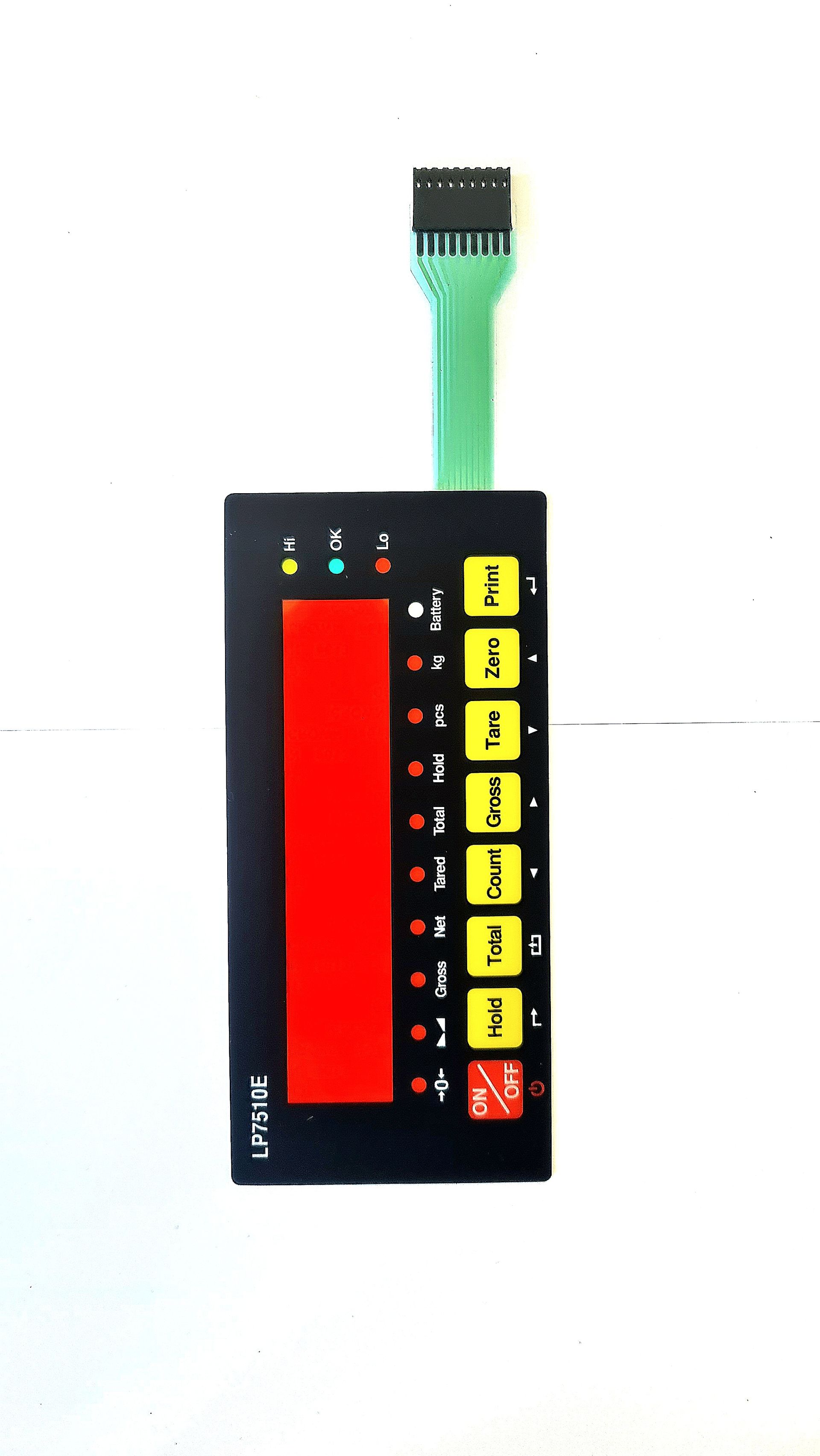 Teclado indicador JUSTA mod. LP7510A LED