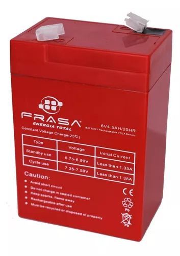 Bateria recargable 6v FRASA