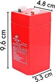 Bateria recargable 4v FRASA