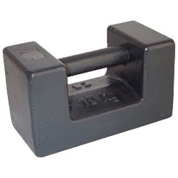 Pesa de hierro fundido cap. 20kg.