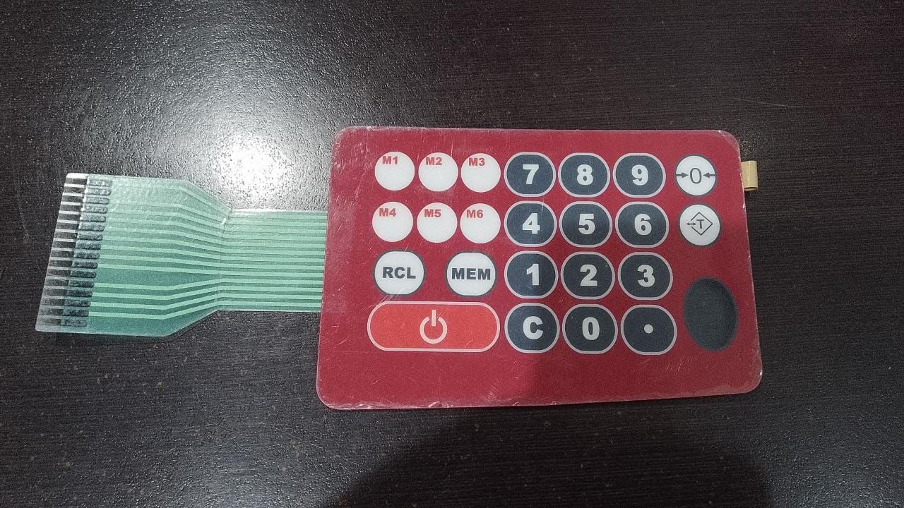 Teclado para bascula JR marca Torrey