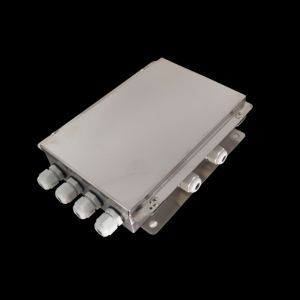 Caja suma 8 canales mod.J08S-SS NS GLOBAL acero inoxidable