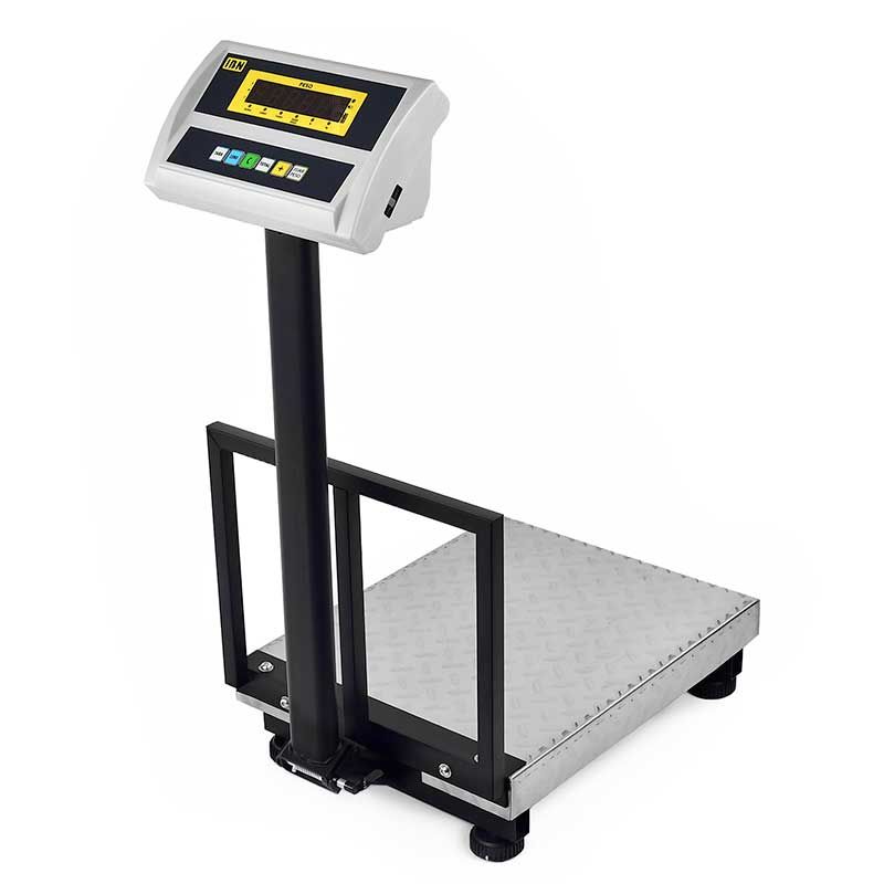 Bascula Plataforma IBN Argon-150 sin rueda con respaldo cap. 150kg 40 x 50cm