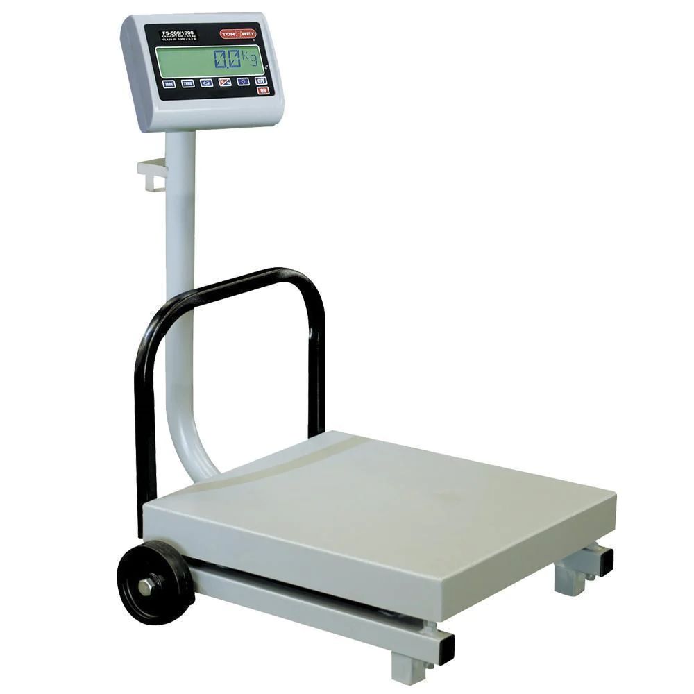 Bascula TORREY mod. FS-500/500 cap. 500 Kg 54 x 50 cm