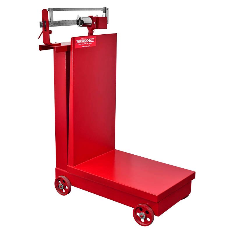 Bascula mecanica TECNOCOR mod. 500-L de plataforma cap. 500kg/200g