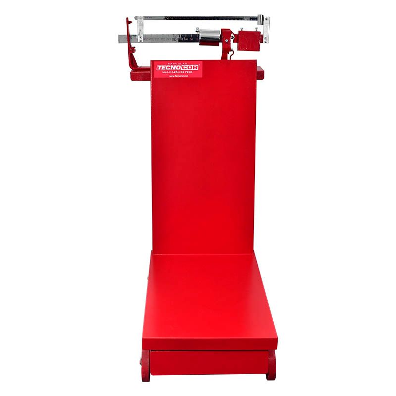 Bascula mecanica TECNOCOR mod. 500-L de plataforma cap. 500kg/200g