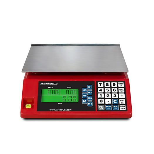 Bascula electronica TECNOCOR mod. PPN-40S RS232 cap. 40Kg